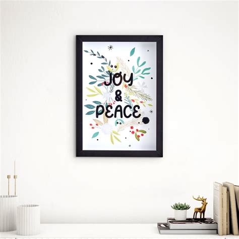 Buy Spectrum Zippy Joy Print Picture Frame - 25x35cm from Home Centre ...