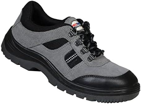NEOSAFE RunX A7020_7 Low Ankle Safety Shoes (Grey, 7) : Amazon.in ...