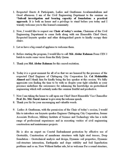 Image result for Anchoring Script for International Conference