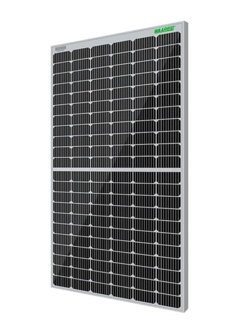 WAAREE 590 Watt TOPCon Bifacial Solar Panel – High-Efficiency N- Type ...