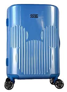 Gamme Oval Mickey Mouse Emboss - 55CMS Cabin Hard Sided Luggage Blue ...