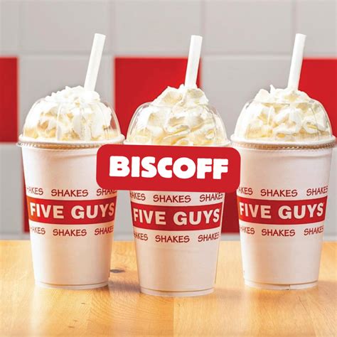 Biscoff Milkshake (Five Guys) - Eats Bible