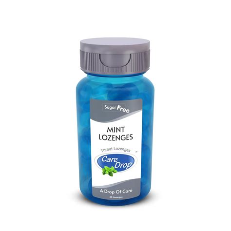 Buy Care Drop Mint Sugar Free Lozenges I 50 Lozenges, Relieves cough I ...