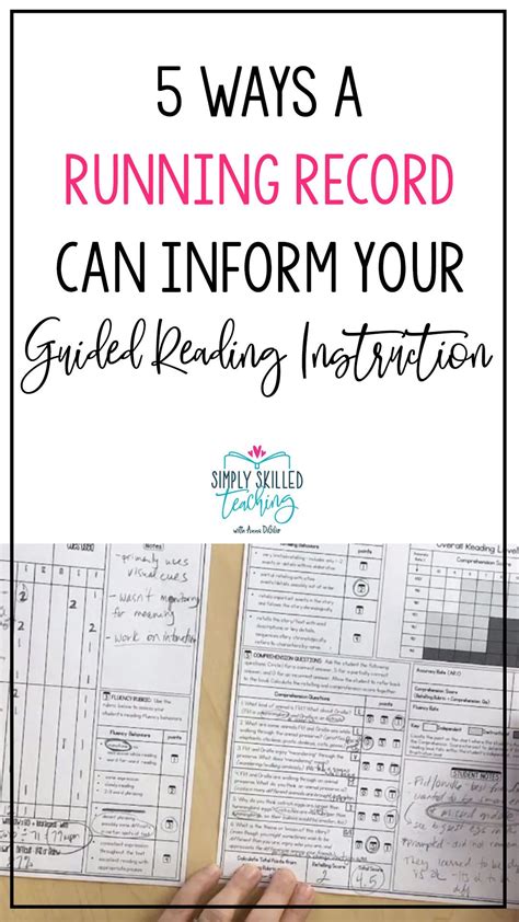 Image result for Running Record Example Guided Reading