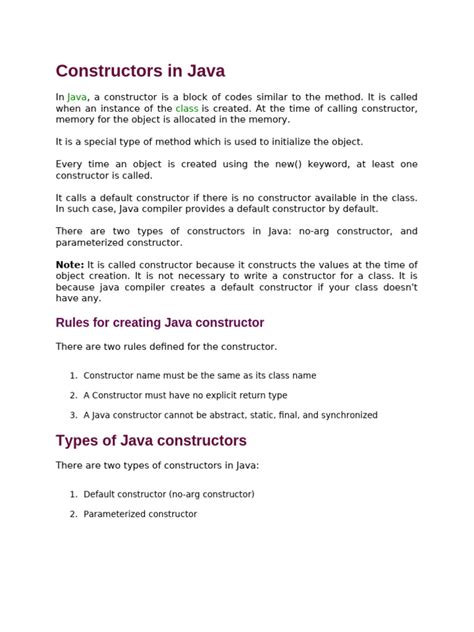 Image result for Constructor in Programming