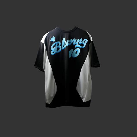 BLACK RANGER JERSEY - Premium Oversized Jersey – BLUORNG