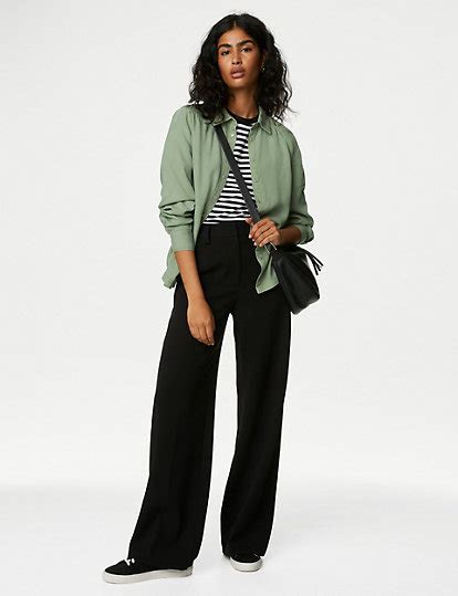 Pure Lyocell™ Collared Shirt