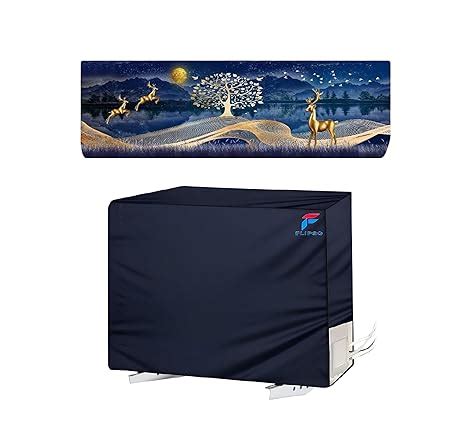 FLIPSO Split AC Cover Set for 1.5 Ton Capacity | All Weather Protection ...