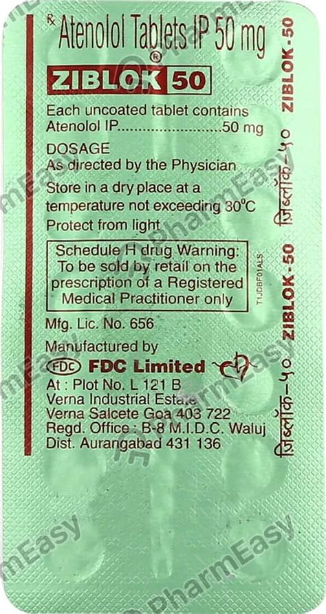 Ziblok 50 MG Tablet (14): Uses, Side Effects, Price & Dosage | PharmEasy