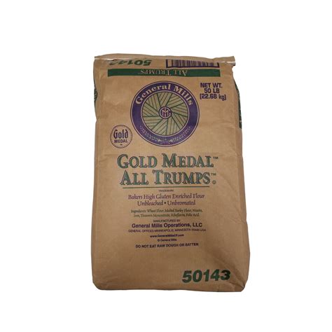 FLOUR ALL TRUMPS ENR/UNBLEACHD/UNBROM 50LB - South Holland Bakery Supply