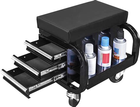 Torin APD2016AB Rolling Tool Chest/Tool Box with 3 Drawers and Wheels ...