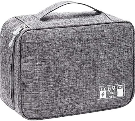 TOURTIER Electronics Accessories Organizer Bag, Universal Travel ...