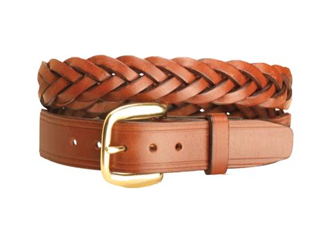 Tory Leather 1 1/4" Braided Leather Belt | North Shore Saddlery