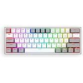 Redragon K617 Fizz 60% Wired RGB Gaming Keyboard, 61 Keys Compact ...