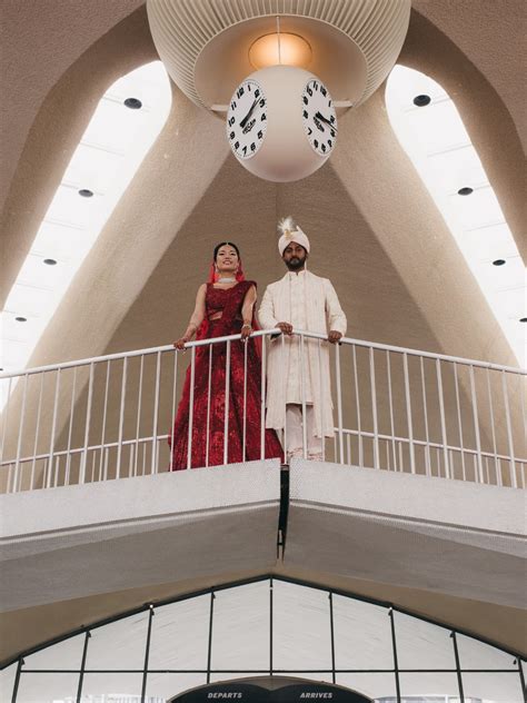 They got married at New York’s JFK airport, and things just took off ...