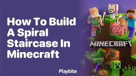 Minecraft Spiral Staircase