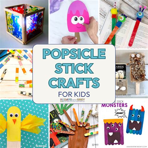 Crafts Using Popsicle Sticks 27 Easy DIY Popsicle Stick Crafts Days