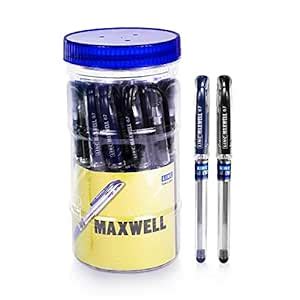 Linc Maxwell 0.7 mm Combo Ball Pen Jar Pack | Comfortable Rubber Grip ...
