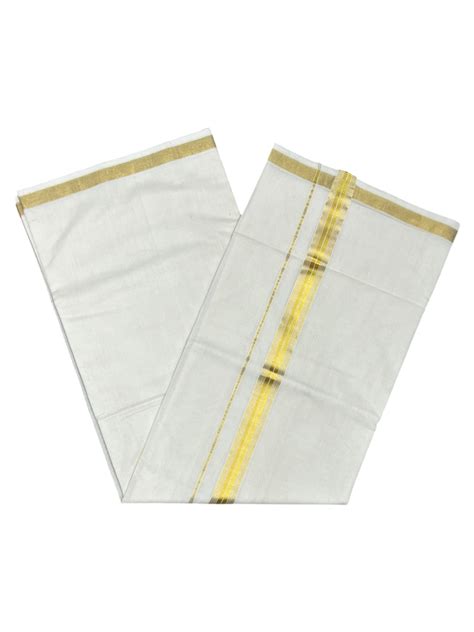 Southloom Super Premium Balaramapuram Handloom Cotton Saree with Gold ...