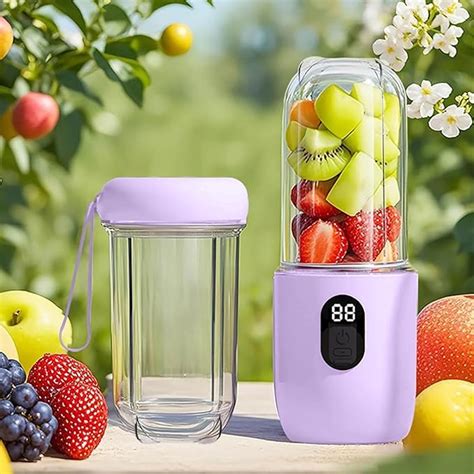 Portable Electric Blender Juicer | USB Rechargeable Mini Smoothie Maker ...
