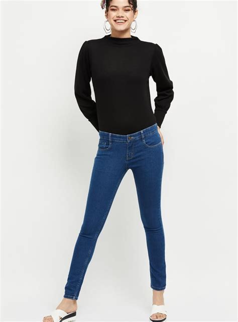 Buy Women Solid Skinny Fit Jeans Online at just Rs. 699.0 ...