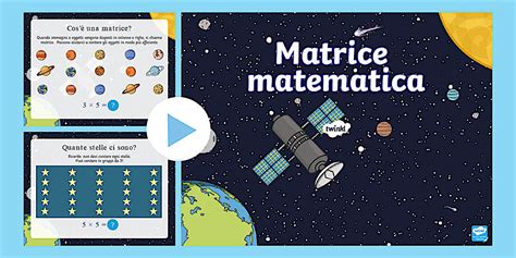 PowerPoint: Matrice matematica (teacher made) - Twinkl