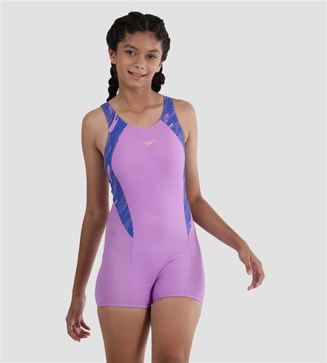 Buy Speedo Hyperboom Splice Muscle Back Legsuit Sweet-Purple-True ...