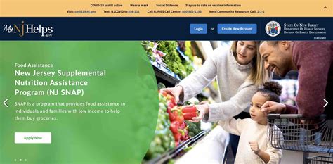 Cómo aplicar para estampillas de comida en Nueva Jersey paso a paso