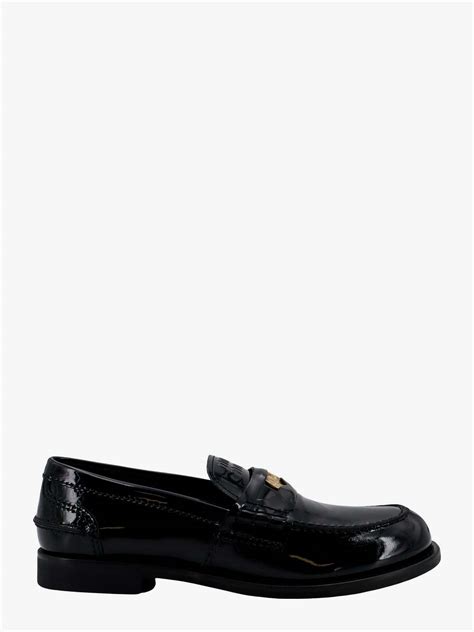 Miu Miu Loafer Black Womens Miu Miu