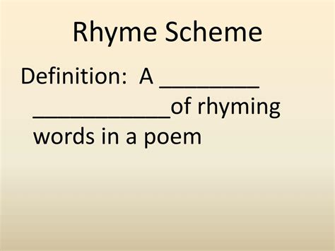 Hard Rhyme Definition at Lisa Cunningham blog