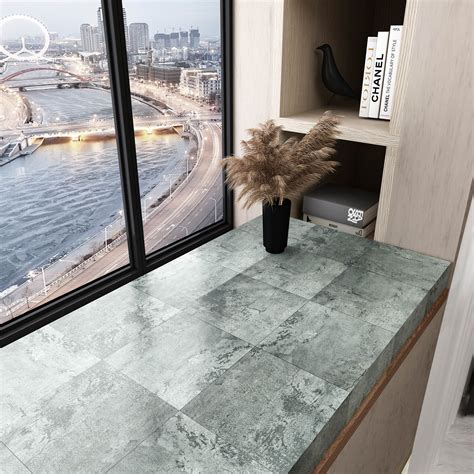 Distressed Grey Marble Vinyl Tiles – CHIHUT