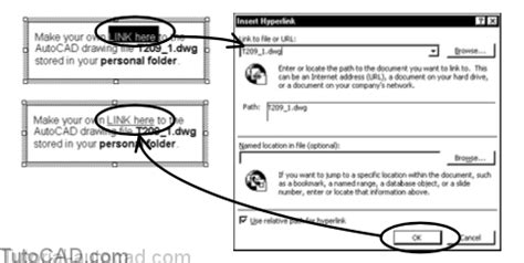 Create Hyperlink in AutoCAD 的图像结果