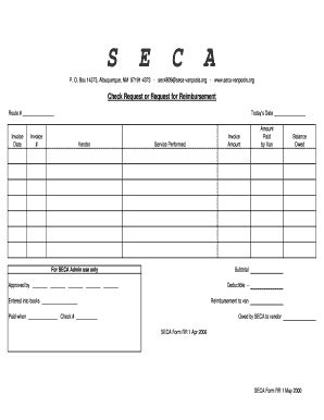 Fillable Online SECA bForm RR 1b Apr 2006 - NMvanpools Fax Email Print ...