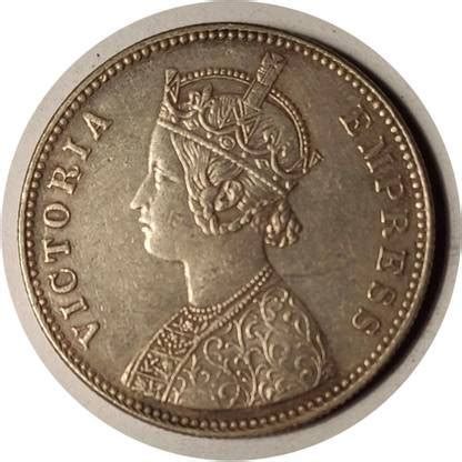 ANK VICTORIA EMPRESS ONE RUPEE INDIA 1887 Ancient Coin Collection Price ...