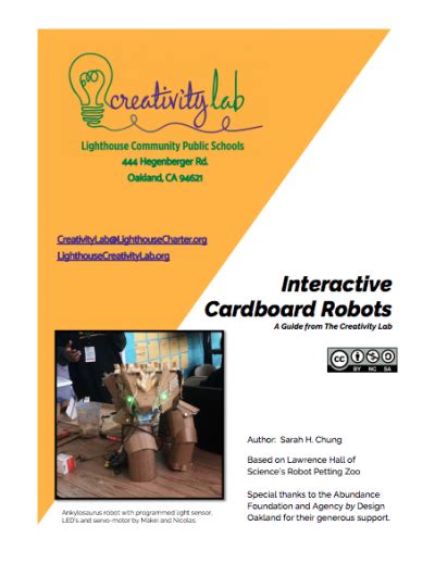 Cardboard Robot Project 的图像结果