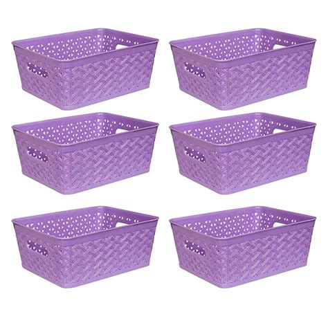 XLLENT® Multipurpose,Set of-6 Pieces (Medium Basket) Storage Basket ...