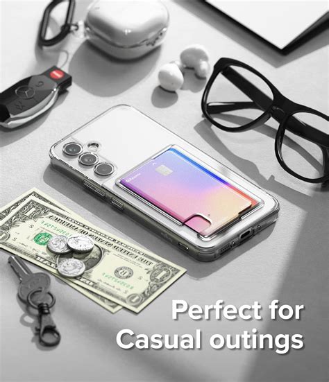 Buy Samsung A54 5G Back Cover Case Fusion Card - Clear