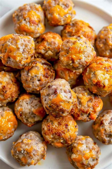 Cream Cheese Sausage Balls (Easy Recipe) - Insanely Good