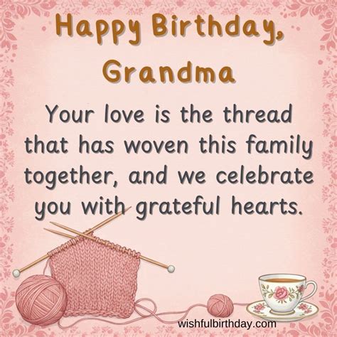 Happy Birthday Grandma Messages 200+ Happy Birthday Wishes For