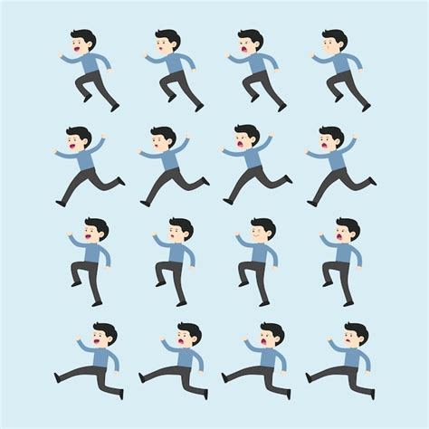Image result for Running Animation Frames