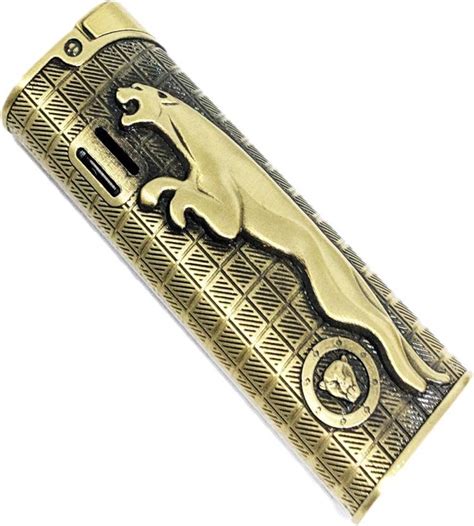 Aryshaa (Jaguar Metal) Stylish Design Jaguar Cigarette Lighter Pocket ...