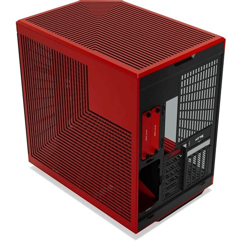 HYTE Y70 Mid-Tower PC ATX Case with Modern Aesthetic Case-Black Cherry ...