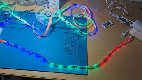 LSC Smart Digital LED Strip (2x5m RGBCW): BK7231N, SM16703P Chipsets ...