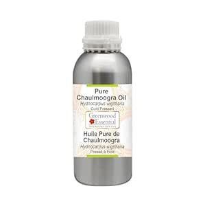 Greenwood Essential Pure Chaulmoogra Oil (Hydnocarpus wightiana) | Cold ...