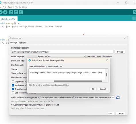 Image result for Esp32 Arduino Setup