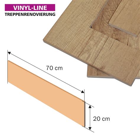 Wisch-/Wandleiste 700 x 200 x 8 mm für Stufen, 44,15