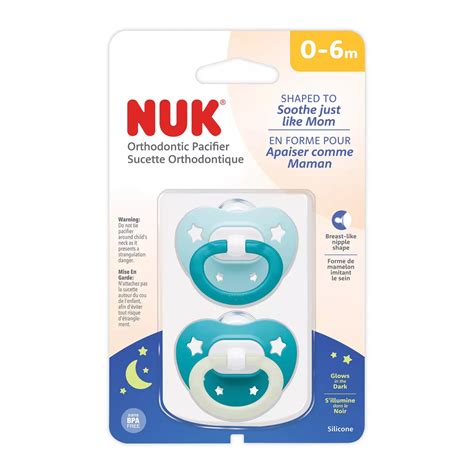 Nuk Orthodontic Pacifier 0-6m - Shop Pacifiers at H-E-B