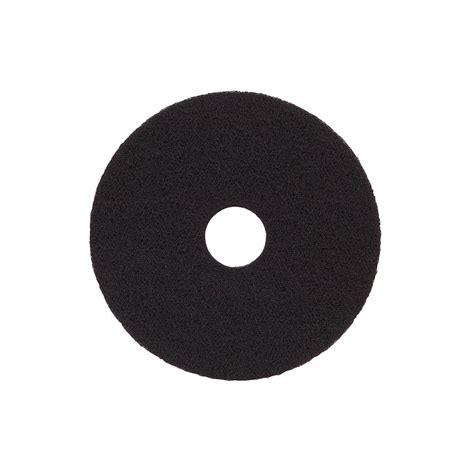 Floor Maintenance Pad 17" - 5 Pack - Black | Total Janitorial Supplies