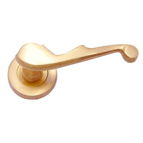 Brass Handles with Rosettes - Elegant Hardware for Every Door | Adonai ...