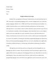 Who Developed JavaScript 的图像结果